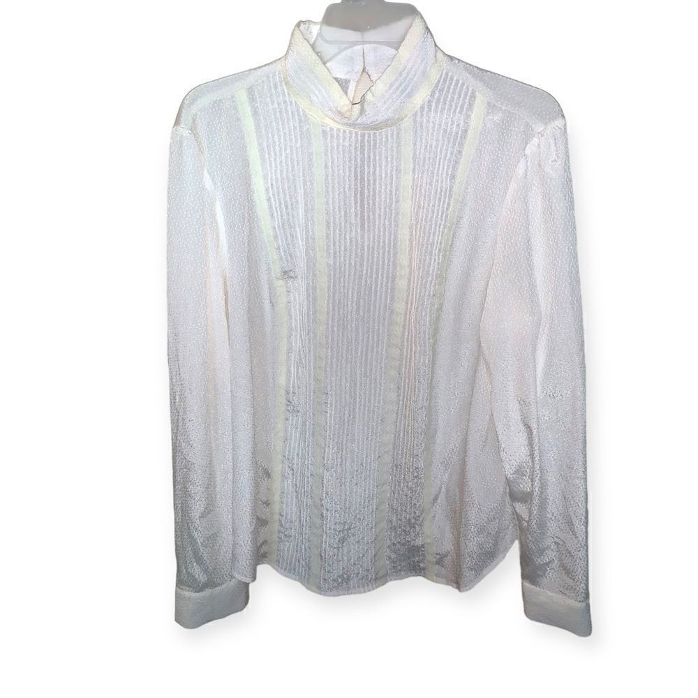 Worthington Victorian style blouse